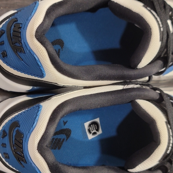 Nike Air Max 90 "Black Teal Blue" (Industrial Blue) Mens 10 New. Ships Today - Picture 10 of 12